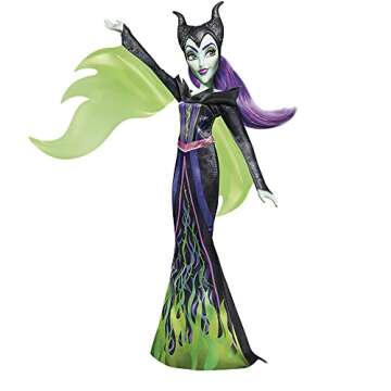 Disney Princess Villains Black and Brights Collection, Fashion Doll 4 Pack, Disney Villains Toy for Kids 5 Years Old and Up