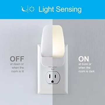 GE LED Night Light with Dusk to Dawn Sensor - 2 Pack