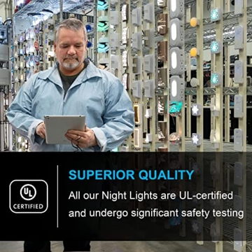 GE LED Night Light with Dusk to Dawn Sensor - 2 Pack