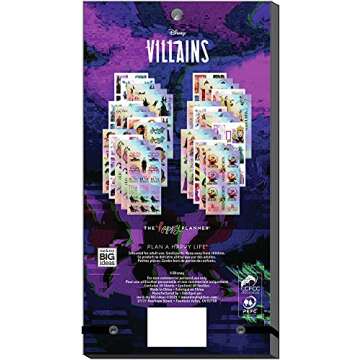 The Happy Planner Sticker Value Pack - Planner & Scrapbooking Accessories - Disney Villains Elegance Theme - Multi- Color - Great for Planning & Projects - 30 Sticker Sheets