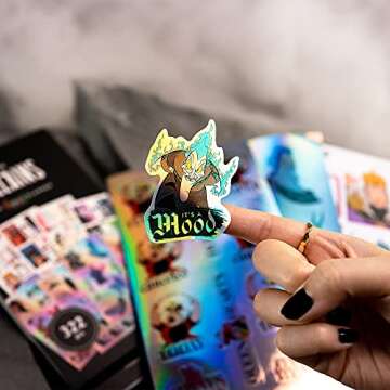 The Happy Planner Sticker Value Pack - Planner & Scrapbooking Accessories - Disney Villains Elegance Theme - Multi- Color - Great for Planning & Projects - 30 Sticker Sheets