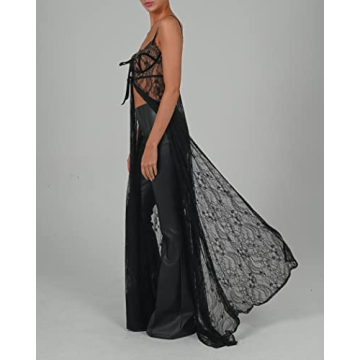 Sexy Sheer Mesh Beach Cover Up Dress for Women - MYBFYABO