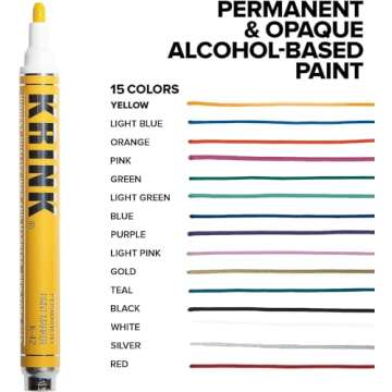 Krink K-42 12 Piece Vibrant Paint Marker Set