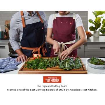 Sonder Los Angeles Teak Cutting Board with Juice Groove