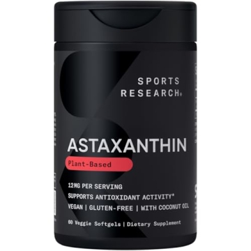 Powerful Vegan Astaxanthin Supplement for Health Benefits