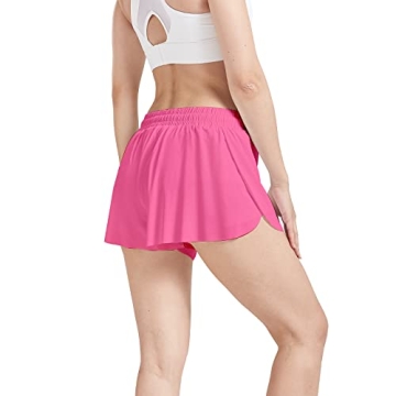 Kadron Flowy Athletic Shorts for Women Gym Yoga Running