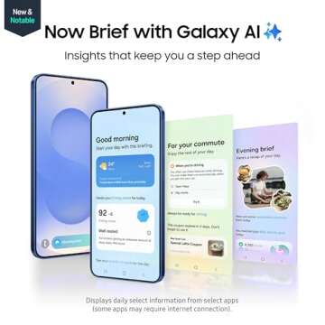 SAMSUNG Galaxy S25+ Cell Phone - 512GB, AI Camera, Unlocked