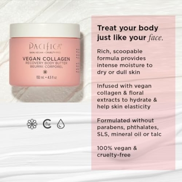 Pacifica Vegan Collagen Body Butter - Hydrate & Nourish Skin