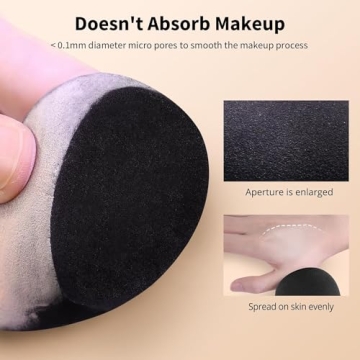 BEAKEY Makeup Sponge Set for Flawless Blending