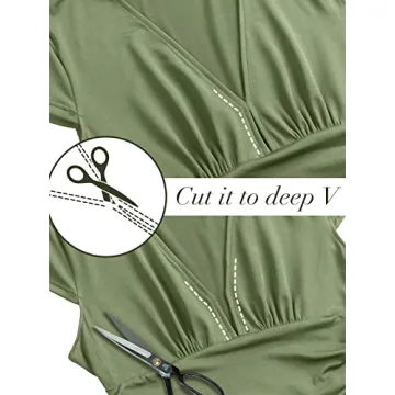 Elegant Deep V-Neck Maxi Dress for Formal Events