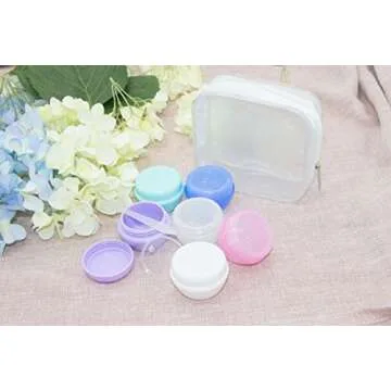 20g Leak-Proof Cosmetic Containers - Ideal for Travel