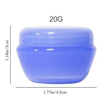 20g Leak-Proof Cosmetic Containers - Ideal for Travel