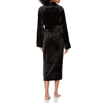 Amazon Essentials Women's Full-Length Plush Robe (Available in Plus Size)