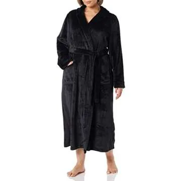 Amazon Essentials Women's Full-Length Plush Robe (Available in Plus Size)