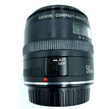 Canon 50mm F2.5 EF Macro Lens