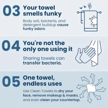 Clean Skin Club Towels XL 300 ct Eco-Friendly Makeup Remover