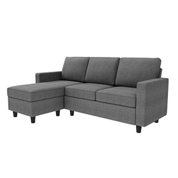 HONBAY Convertible Sectional Sofa for Small Spaces