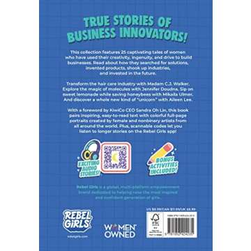 Rebel Girls Awesome Entrepreneurs: Inspiring Stories