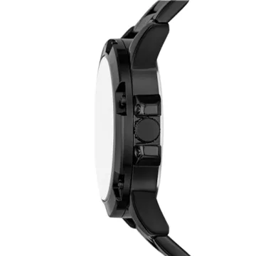 Relic 3-Hand Gunmetal Watch & Black Card Case Set