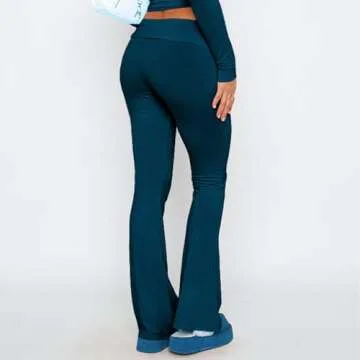 ECHOINE Women's Flare Yoga Pants - Stylish Comfort