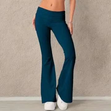 ECHOINE Women's Flare Yoga Pants - Stylish Comfort