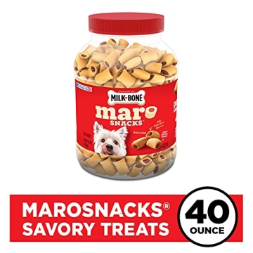 Milk-Bone MaroSnacks Treats for Happy Dogs, 40 Ounce