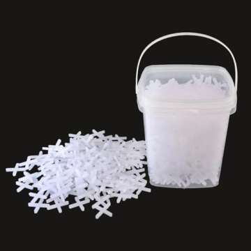 Tile Cross Spacers 1.5mm Leveling System Kit - 1400pcs