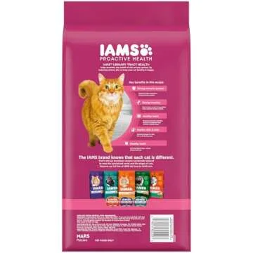 IAMS Proactive Health Adult Urinary Tract Health Dry Cat Food with Chicken, 3.5 lb. Bag