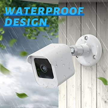 MROUNT Wyze Cam V3 Wall Mount - Weatherproof & 360 Degree Adjustable Bracket Outdoor and Indoor
