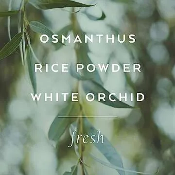 Library of Flowers Forget Me Not Bubble Bath, 17 fl. oz. - Osmanthus, Rice Powder & White Orchid – Relaxing & Gentle Bubble Bath Soap, Skin Hydrating & Deep Moisturizing, Avocado Oil & Green Tea