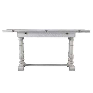 Convertible Console Dining Table for Modern Farmhouse Style