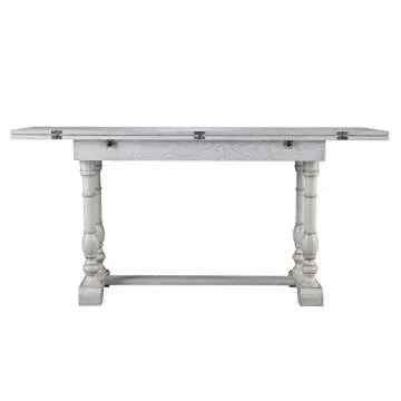 Convertible Console Dining Table for Modern Farmhouse Style