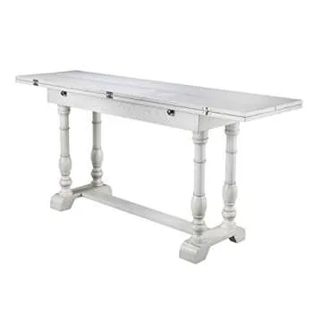 Convertible Console Dining Table for Modern Farmhouse Style
