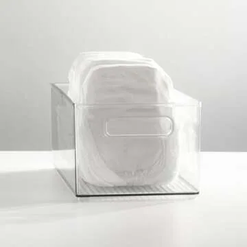 Effortlessly Organize with mDesign Plastic Bin Caddy