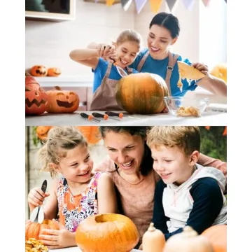 21 PCS Pumpkin Carving Kit - Stainless Steel Tools