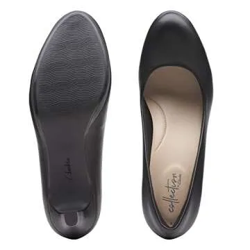 Clarks Women's Adriel Viola Pumps - Elegant Black Leather