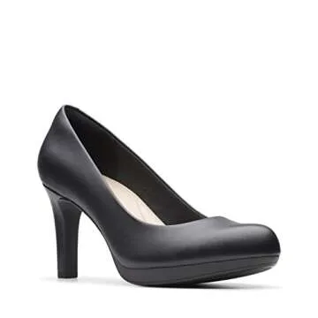Clarks Women's Adriel Viola Pumps - Elegant Black Leather