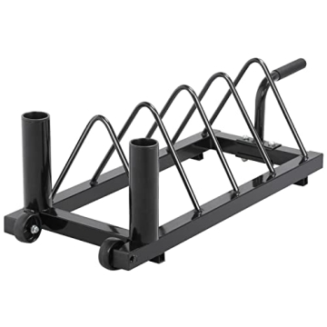 Yaheetech Heavy-Duty Olympic Barbell Storage Rack