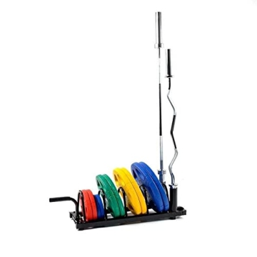 Yaheetech Heavy-Duty Olympic Barbell Storage Rack