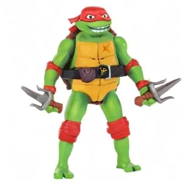 Teenage Mutant Ninja Turtles: Mutant Mayhem 5.5” Raphael Deluxe Ninja Shouts Figure by Playmates Toys