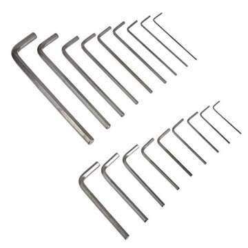 Amazon Basics Allen Wrench Set - 36-Piece Tool Set