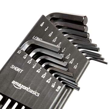 Amazon Basics Allen Wrench Set - 36-Piece Tool Set