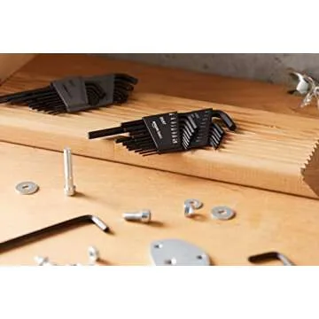 Amazon Basics Allen Wrench Set - 36-Piece Tool Set