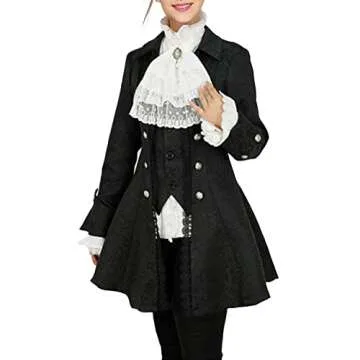 Teyujosem Women’s Gothic Steampunk Coat for All Occasions