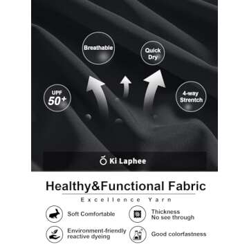 KI LAPHEE One Piece Swimsuits for Women Tummy Control Bathing Suits Modest Swimwear Criss Cross Tapes-Black-M