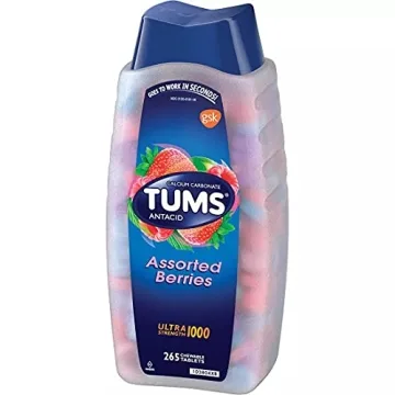 Tums Ultra Strength Assorted Berries 265 Chewable Tablets