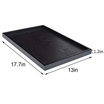 Elegant Solid Wood Serving Tray for All Occasions