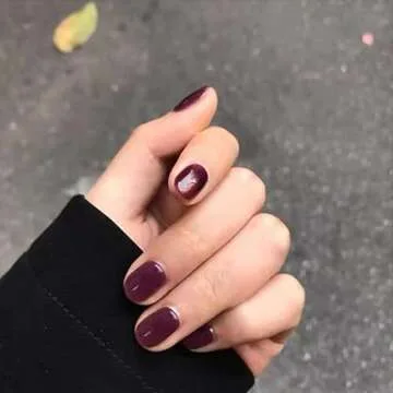 576Pcs Short Press on Nails, Misssix Short Square Fake Full Cover Colorful Solid False Nail for Women Nail Salon Art DIY 24 Color