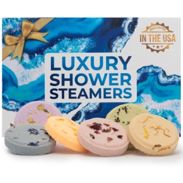 Shower Steamers Aromatherapy (6-Pack) - Eucalyptus for Shower, Lavender, & More Scents | Luxury Show...