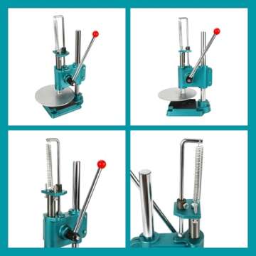 Manual Pizza Pastry Press Machine for Home and Commercial Use